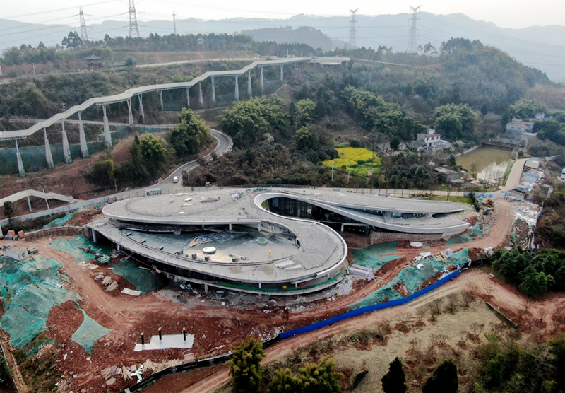 longquanshan森林公园高空餐厅项目